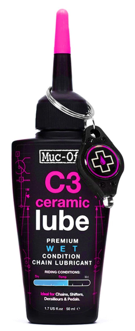 Muc-Off C3 Wet Ceramic Lube Kettingolie 50ml