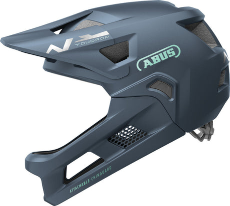 ABUS Youdrop FF Helm Kids middernachtblauw