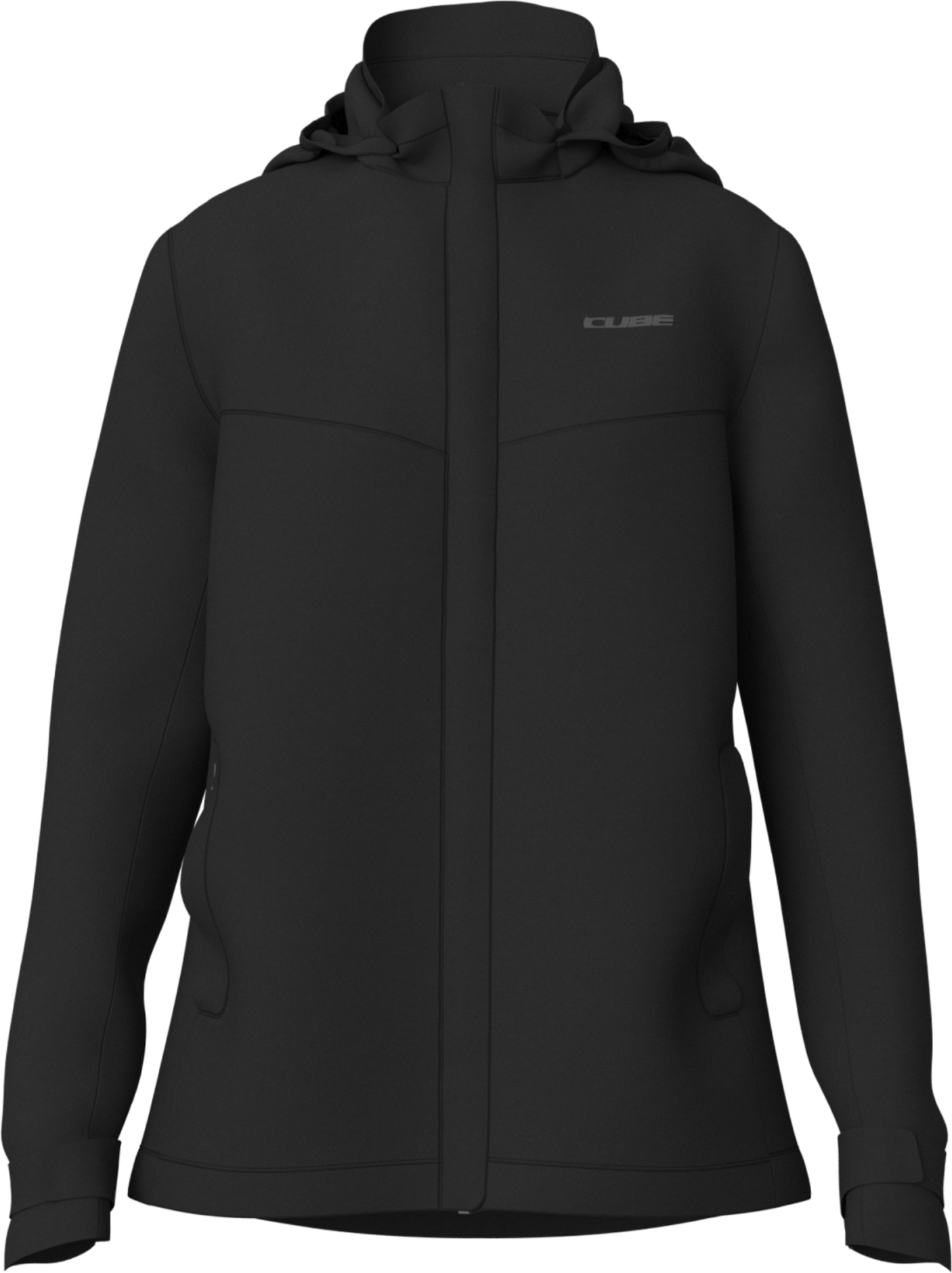 Cube WS regenjas CMPT black
