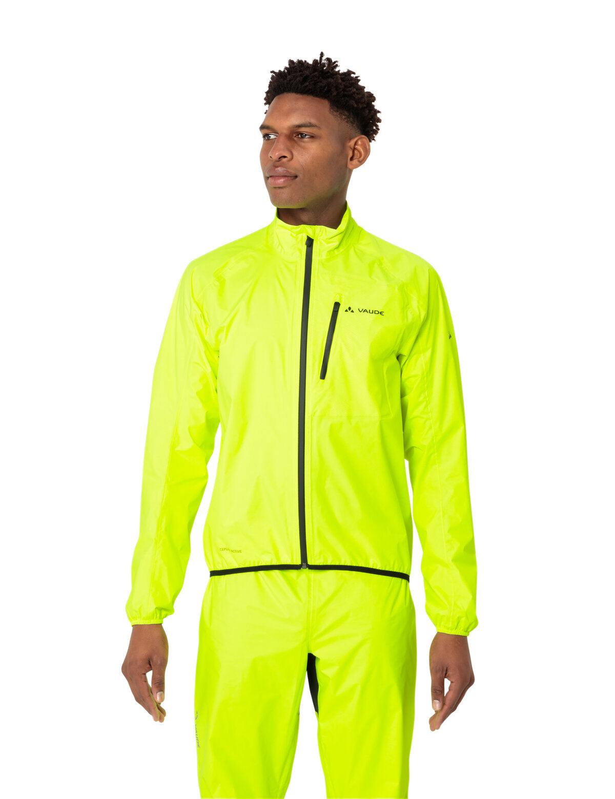 VAUDE Drop Jacket III Heren geel