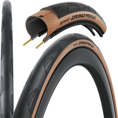 Continental Grand Prix TR Vouw 28" Vouwband zwart/transparante huid