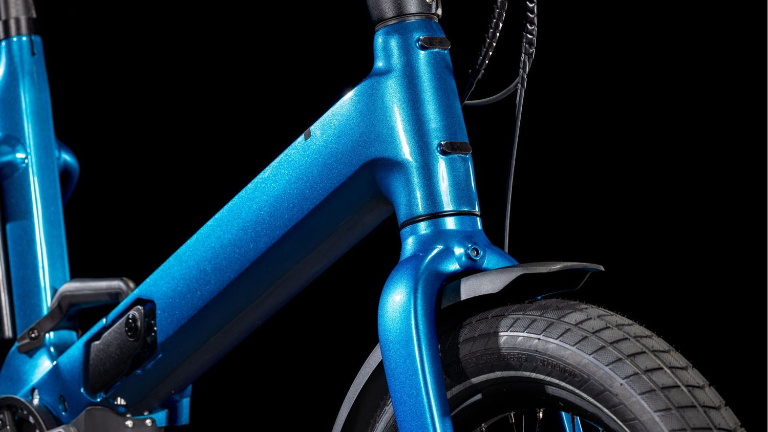 Cube Fold Hybrid Comfort 500 electricblue´n´reflex (2025)