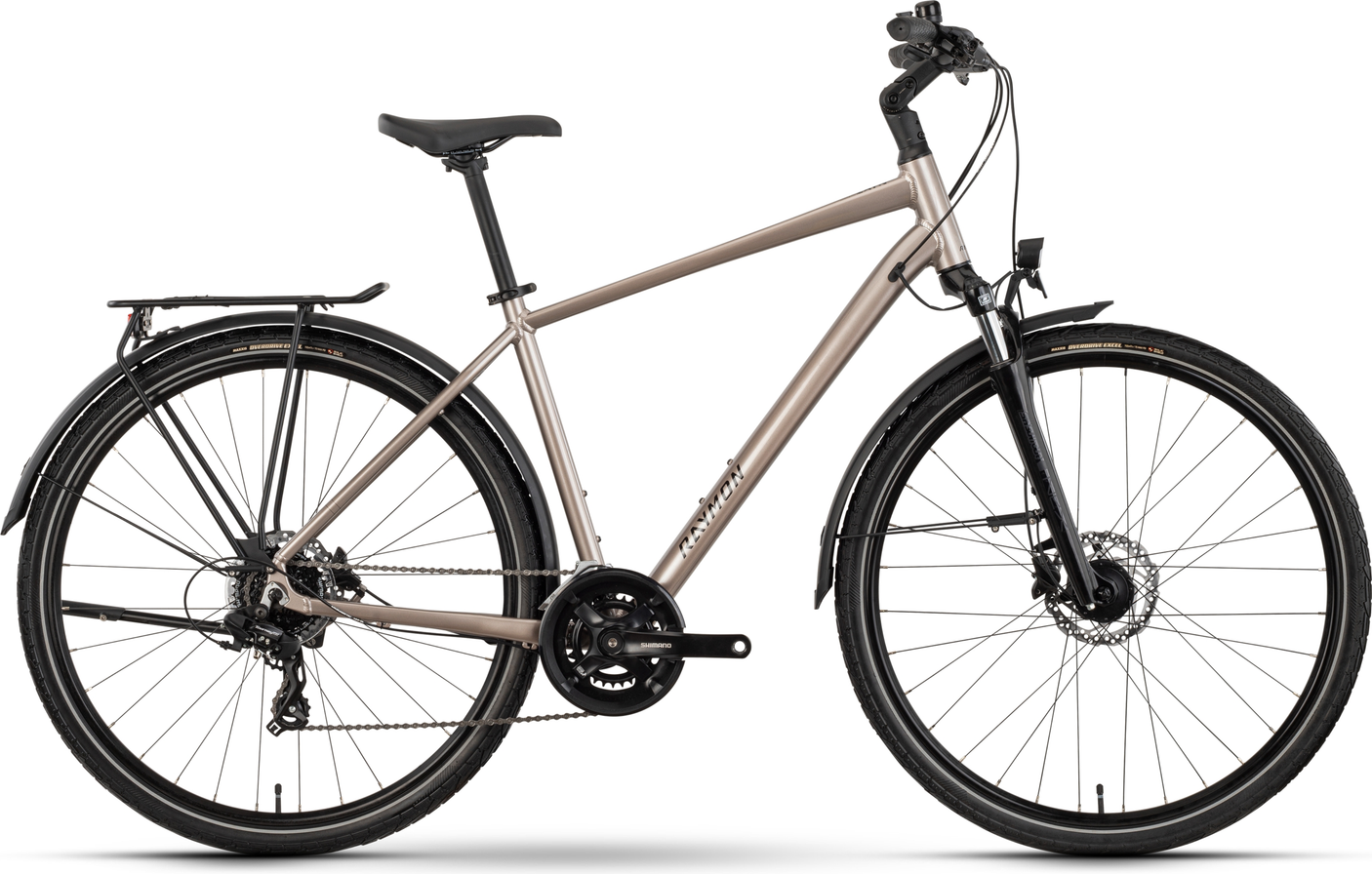 Raymon Zayn Comp Diamant taupegrijs/black