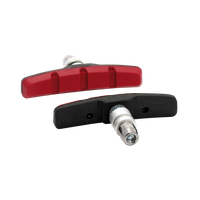 XLC BS-V01 V-Brake Remblokken 4 Stuks zwart/rood – aktuelle Variante