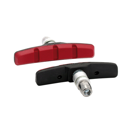 XLC BS-V01 V-Brake remblokken 4 stuks zwart/rood