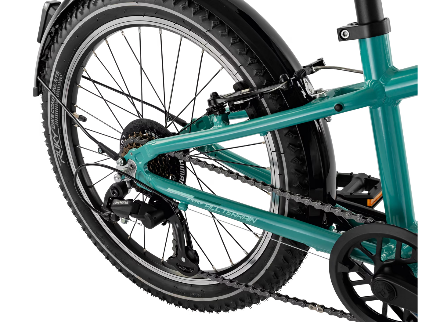 PUKY CYKE 26-8 ACTIVE turquoise/zwart (2025)