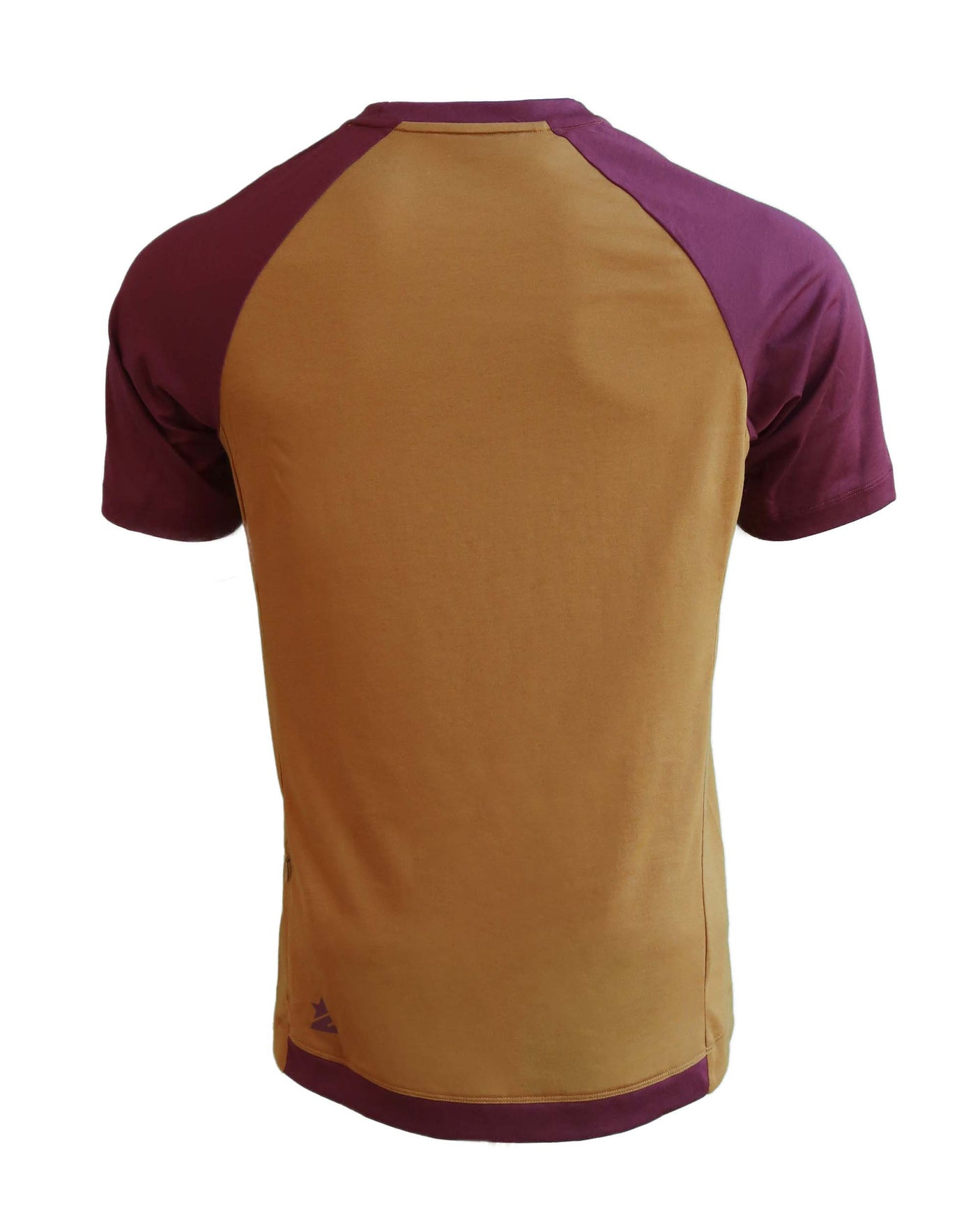 Zimtstern PureFlowz Shirt SS Heren Goudbruin / Windsor Wine
