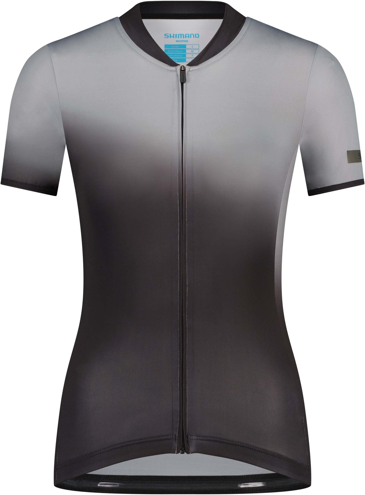 Shimano W's EVOLVE Avventura Korte Mouwen Jersey Antraciet Grijs