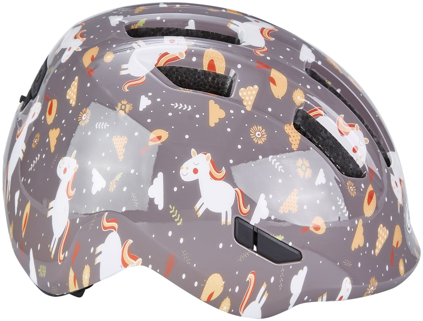 ABUS Smiley 3.0 Helm Kids grijs paard