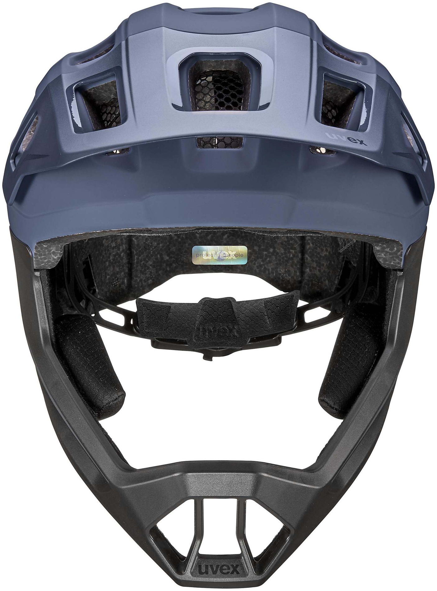 uvex React Jr. Fullface kinderhelm Dusk Blue mat