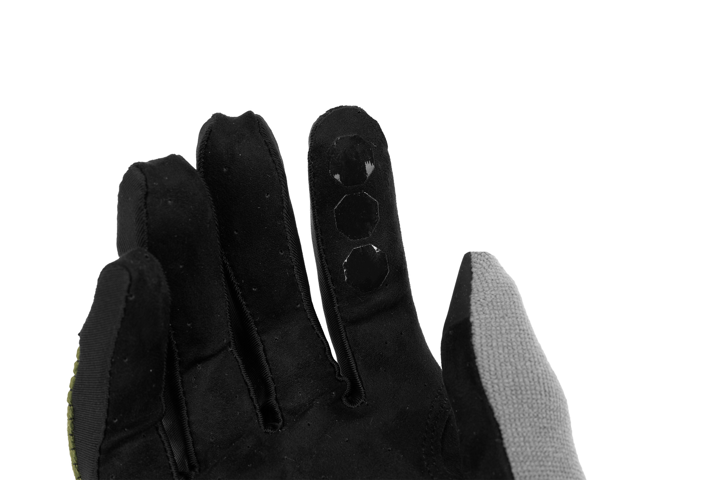Cube handschoenen Gravity lange vinger TM olive´n´grey