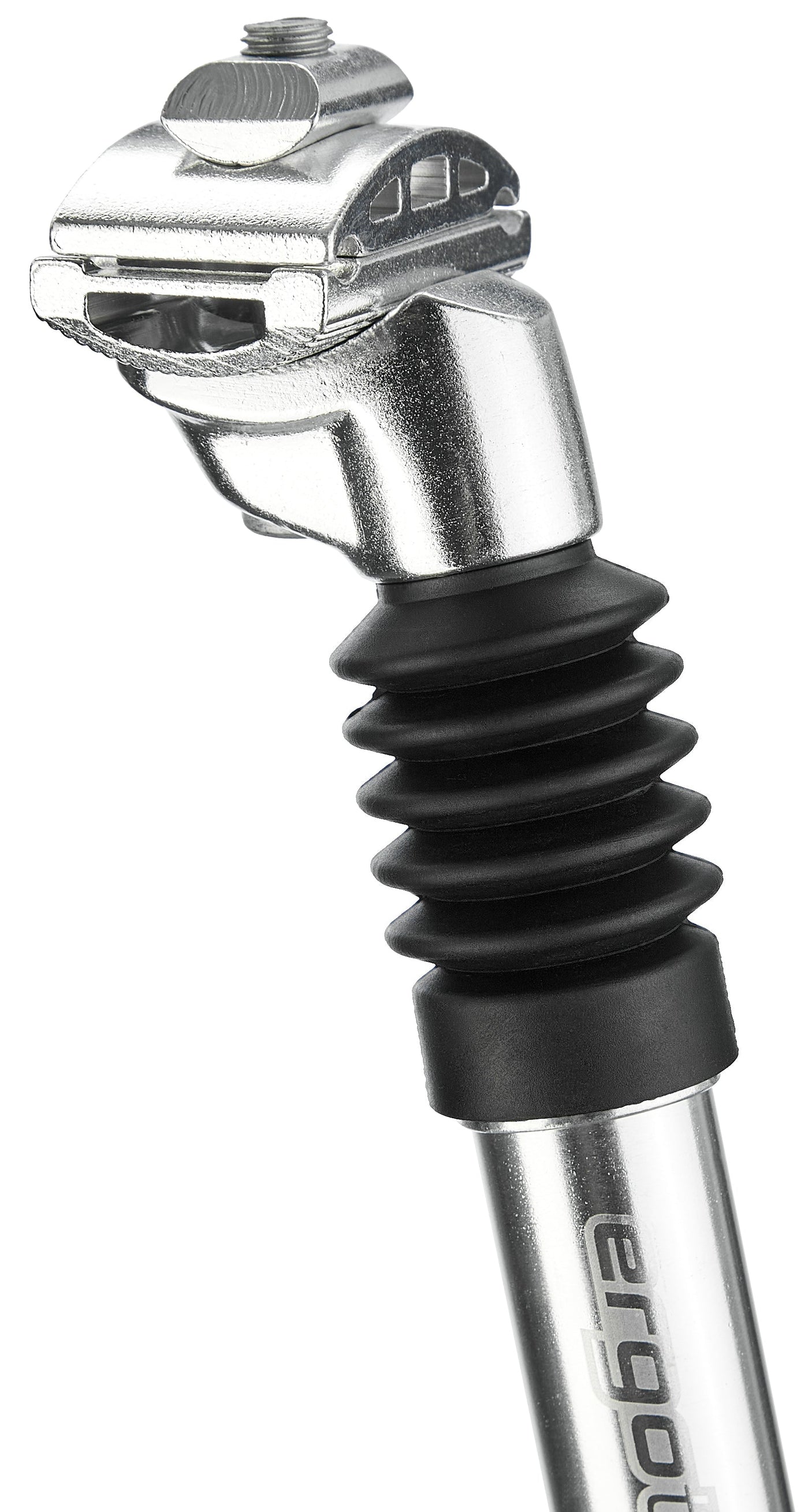 Humpert Ergotec SP-3.0 zadelpen met patentveer Ø25,4mm 40mm zilver