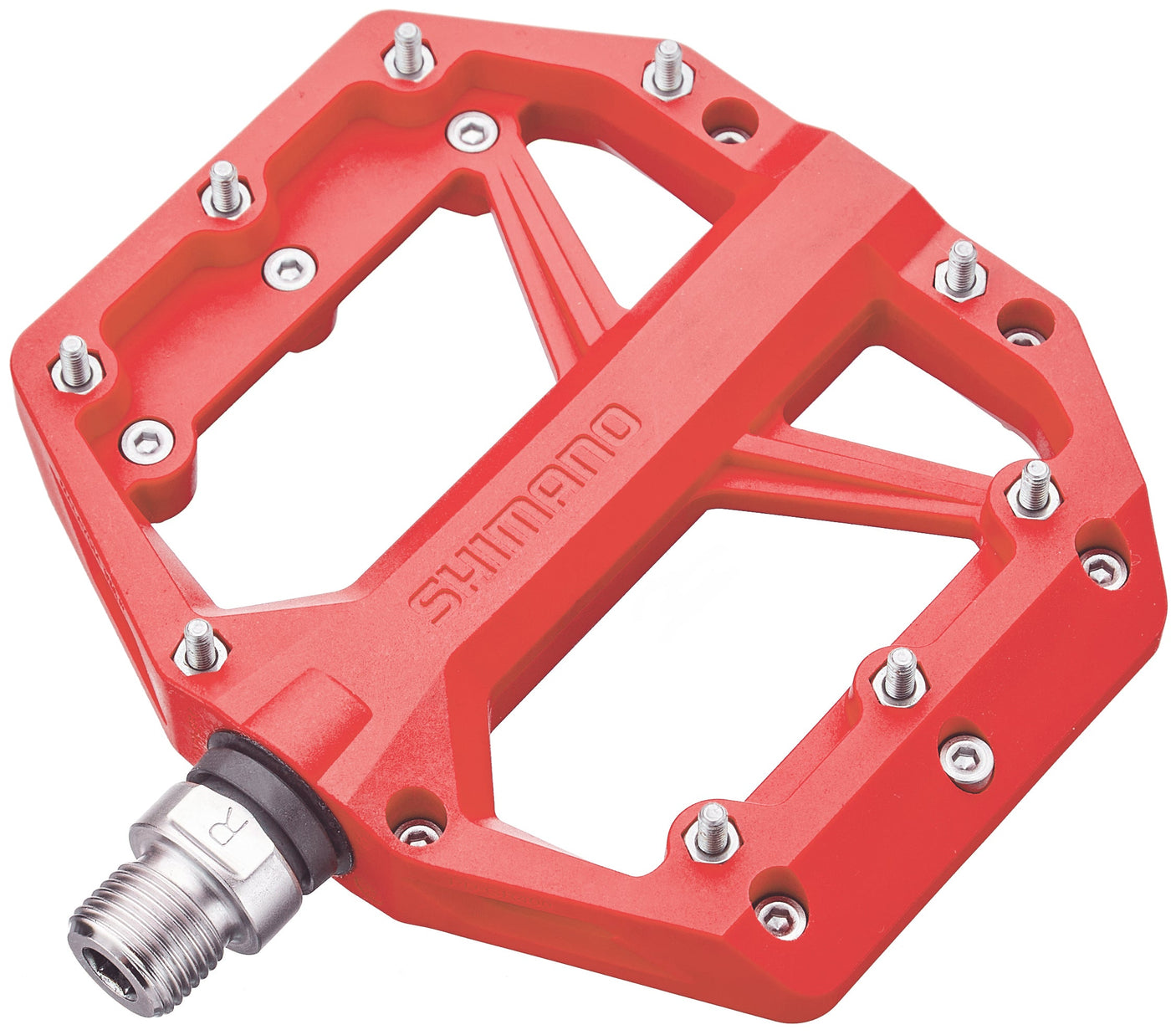 Shimano Flat Pedal PD-GR400 rood
