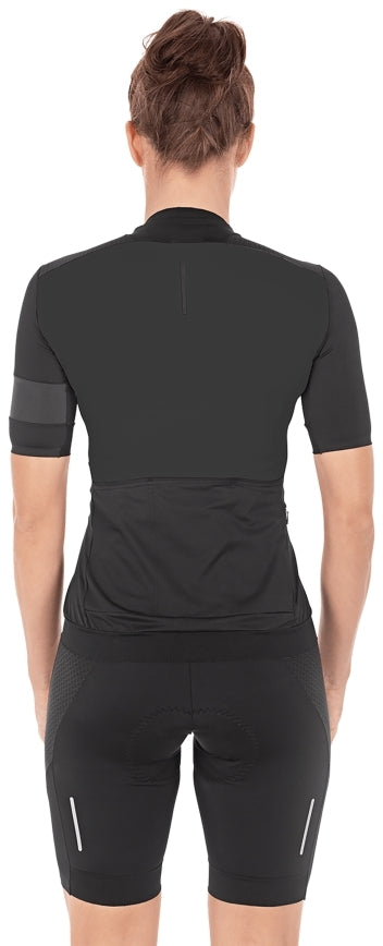 CUBE BLACKLINE WS korte mouw jersey black