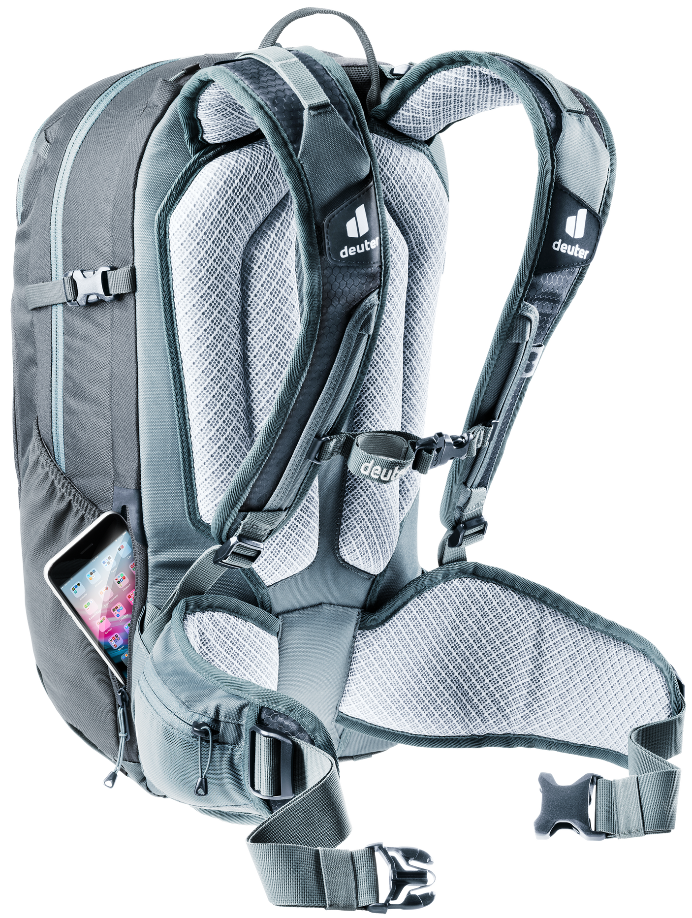 deuter Attack 20 fietsrugzak grijs