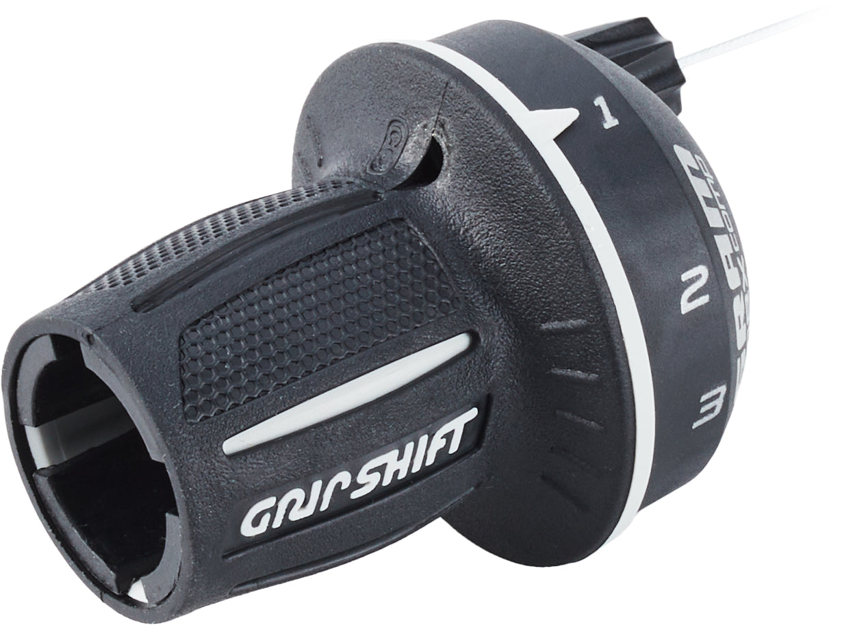 SRAM MRX Comp grip shifter 3-speed front black