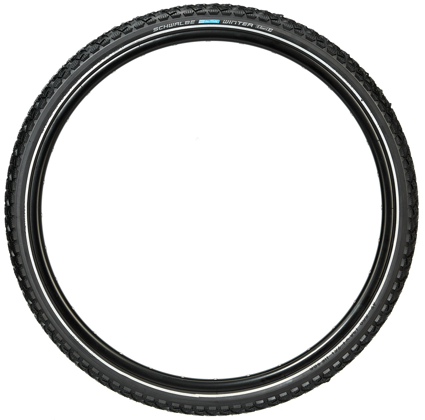 Schwalbe Winter Draadband 26x1.75" K-Guard Reflex zwart