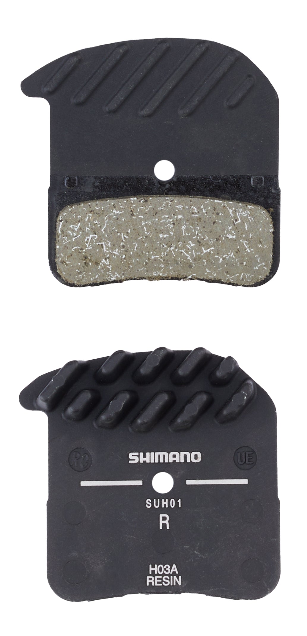 Shimano H03A-RF Resin schijfremblokken met koelribben voor XT/Saint/Zee
