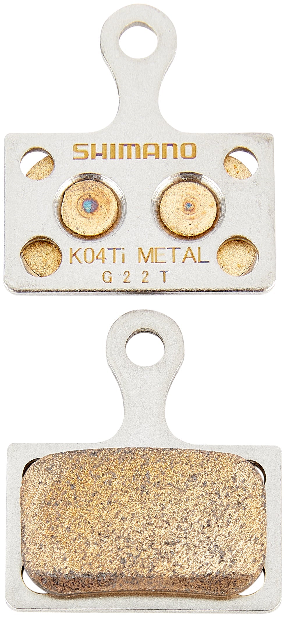 Shimano K04TI Schijfremblokken Metaal voor XTR/Dura Ace/Ultegra/105/Tiagra/GRX/Metrea