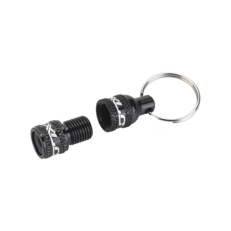 XLC ventieladapter AV naar DV/SV zwart/zwart