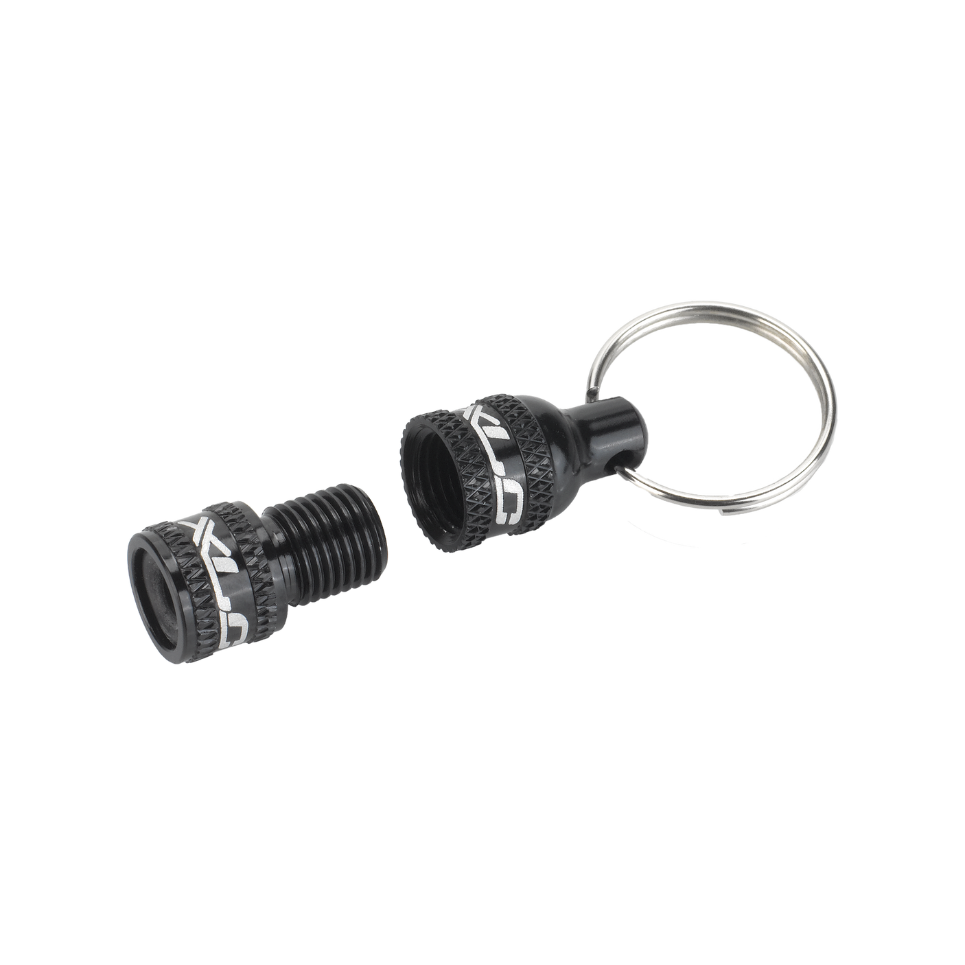 XLC ventieladapter AV naar DV/SV zwart/zwart