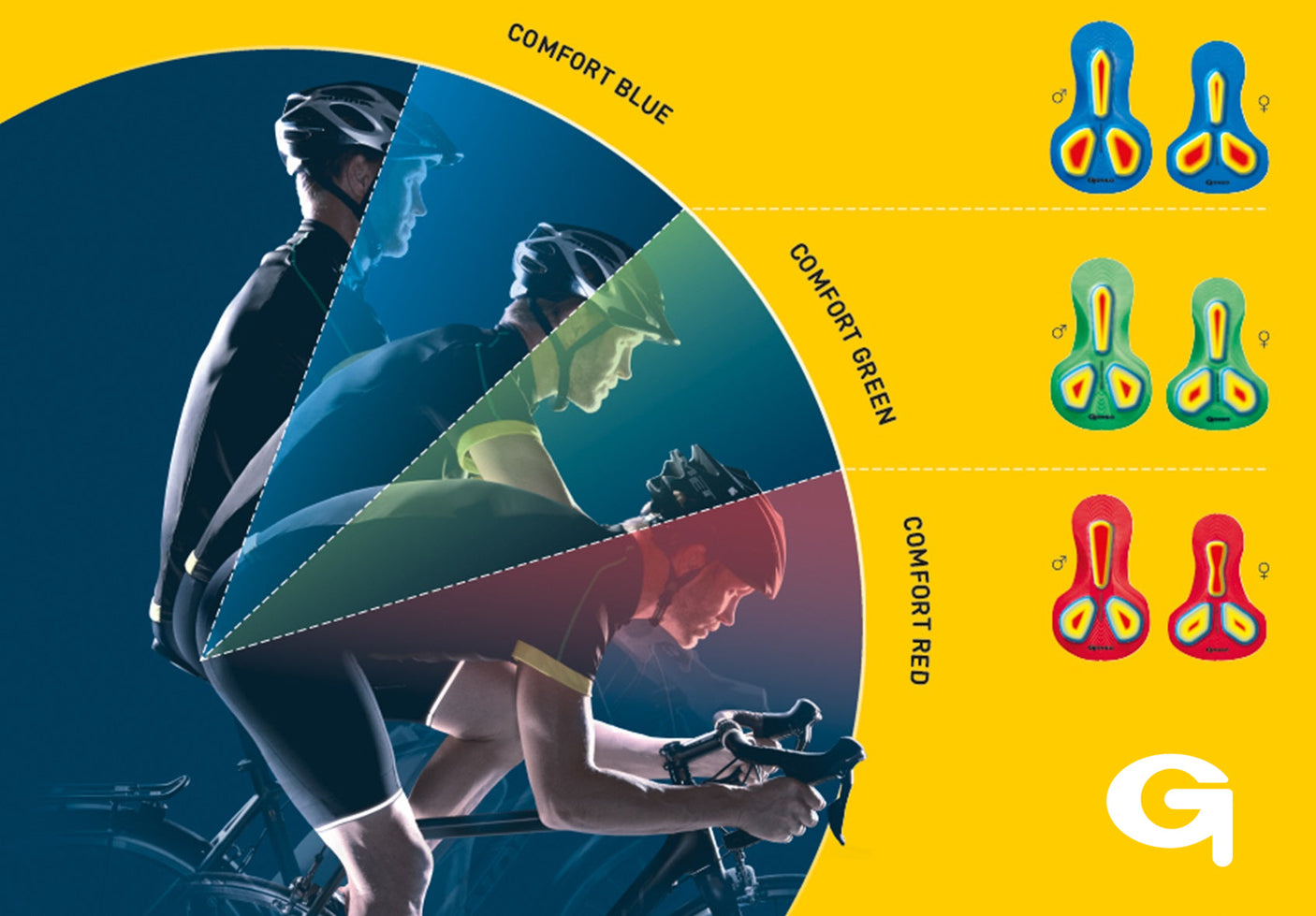 Gonso SITIVO Bib-Short Dames zwart / skydiver