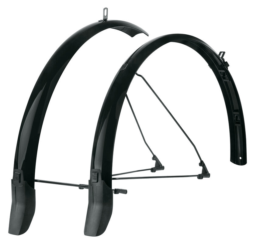 SKS Bluemels kabel spatbordset 28" 55mm zwart