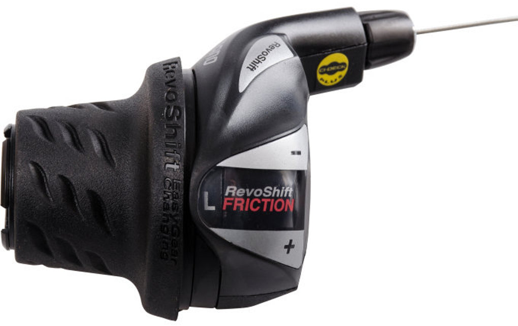 Shimano Tourney SL-RS36 grip shifter 3-speed links zwart