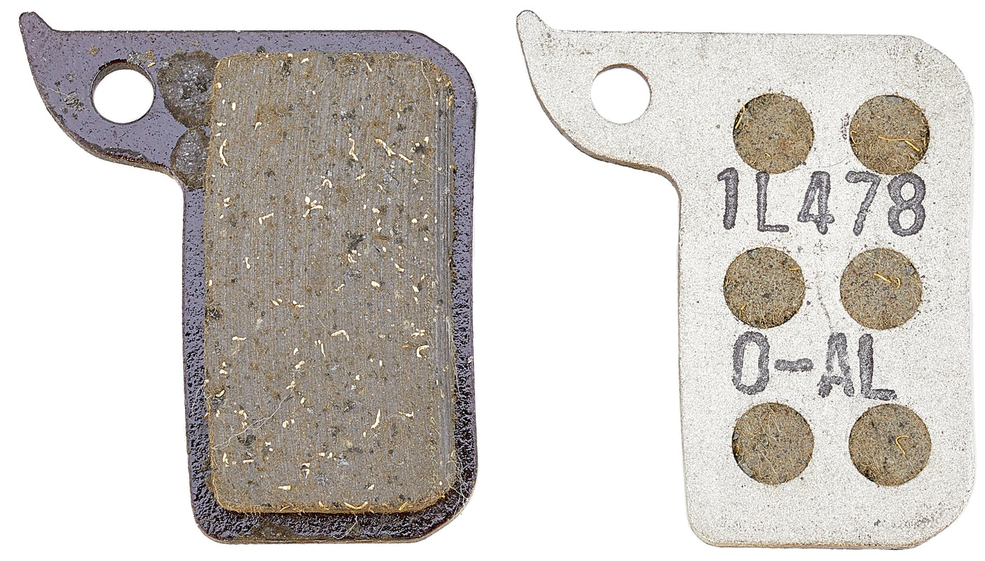 SRAM aluminium schijfremblokken organisch rood 22/Force 22/Rival 22/S700/Level/Apex