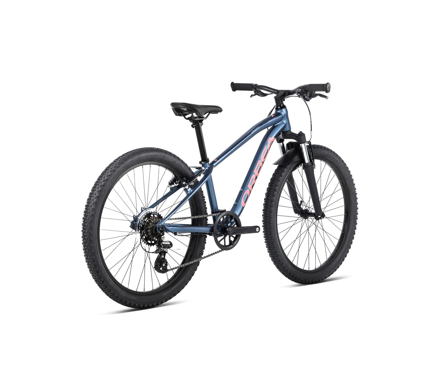 Orbea MX 24 XC Moondust Blue - Rood (2025)