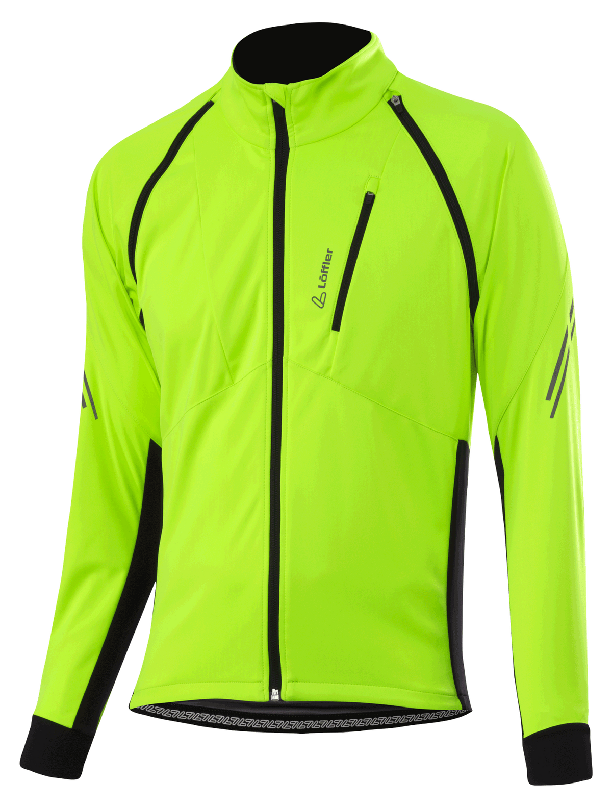 Löffler M Bike Zip-Off Jas San Remo Ab Light Neon Geel