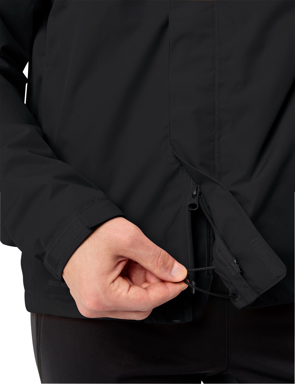 VAUDE Escape Bike Warm Jas Heren zwart