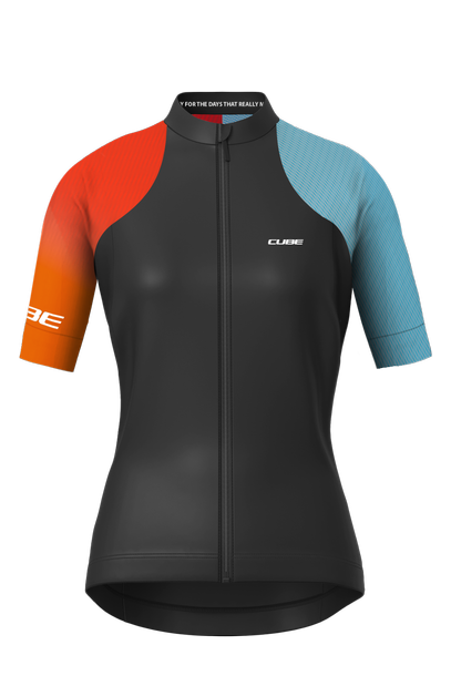 Cube ROAD/XC WS Tricot X Factory Racing korte mouw black