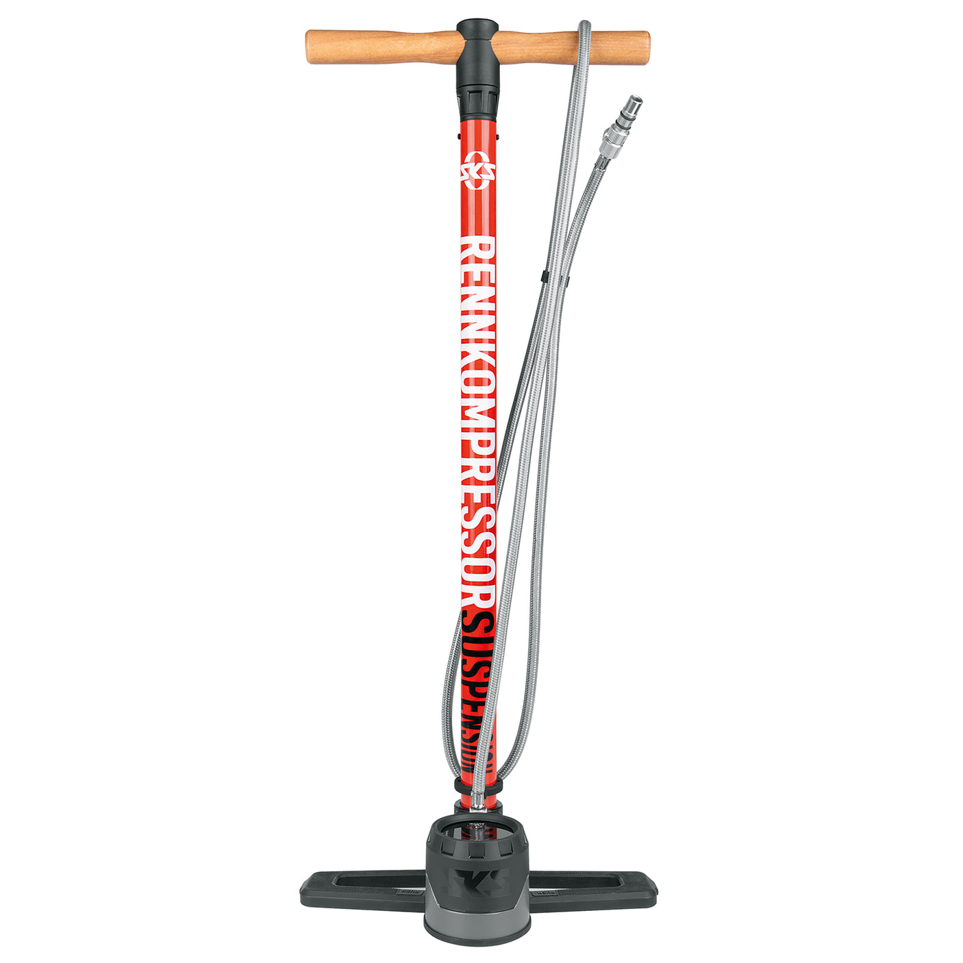 SKS Germany RENNKOMPRESSOR SUSPENSION Vloerpomp Oranje