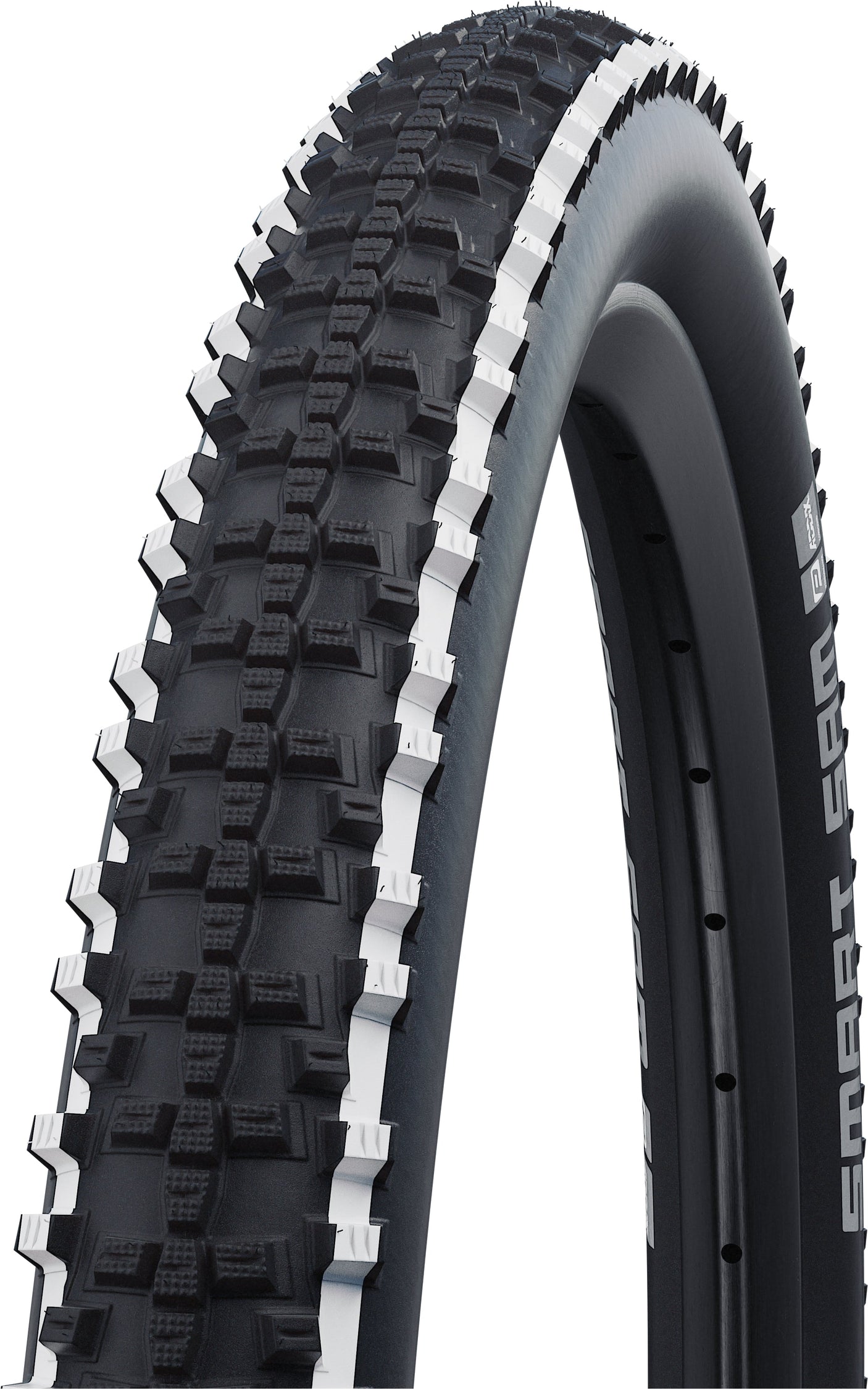 Schwalbe Smart Sam Draadband 26x2.25" Addix Performance wit