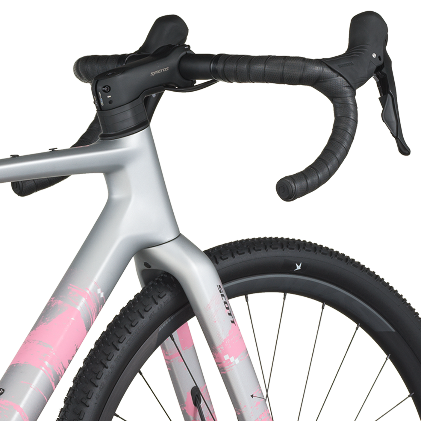 Scott Addict Gravel 30 carbon grijs