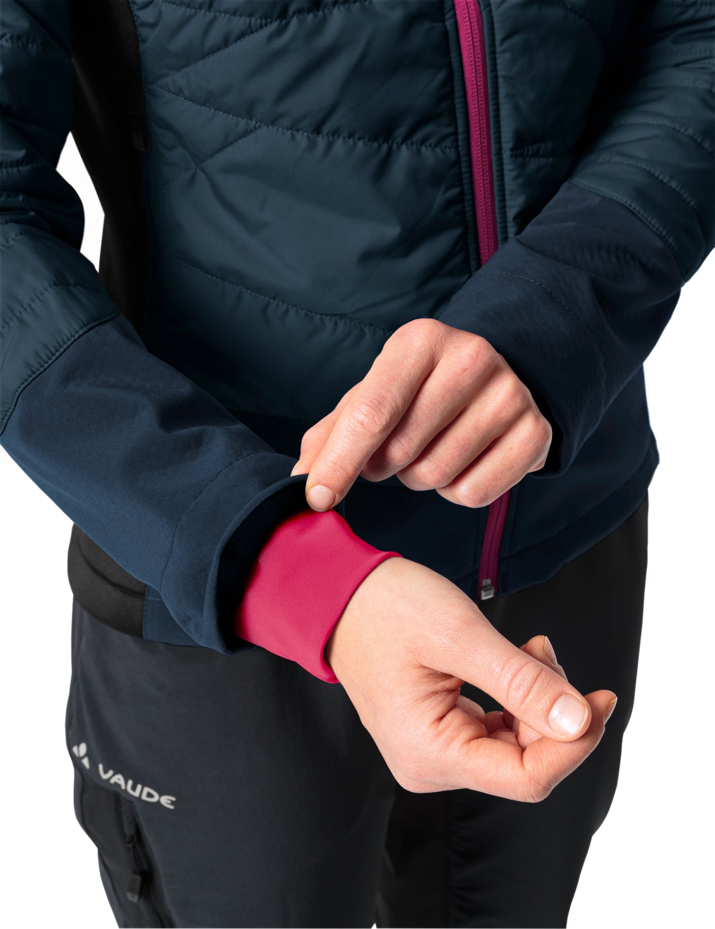 VAUDE Dames Minaki Jas III blauw