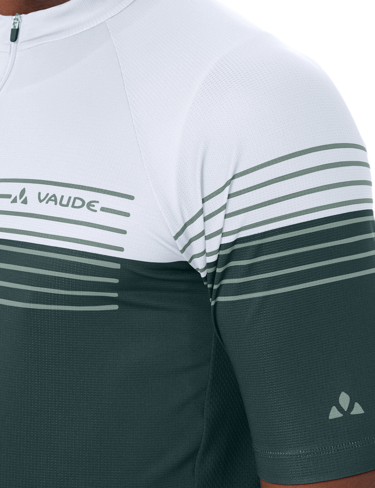 VAUDE Heren Posta HZ Tricot II deep pond/wit