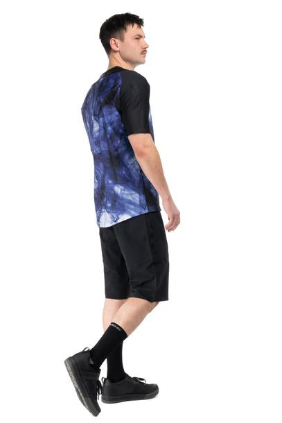 Cube MTB shirt ARTLINE korte mouw blue´n´black