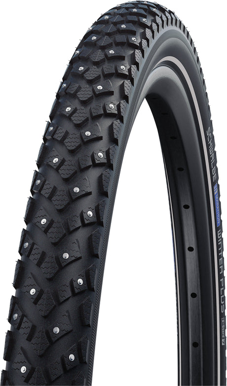 Schwalbe Marathon Winter Plus Draadband Reflex 26x1.75" zwart