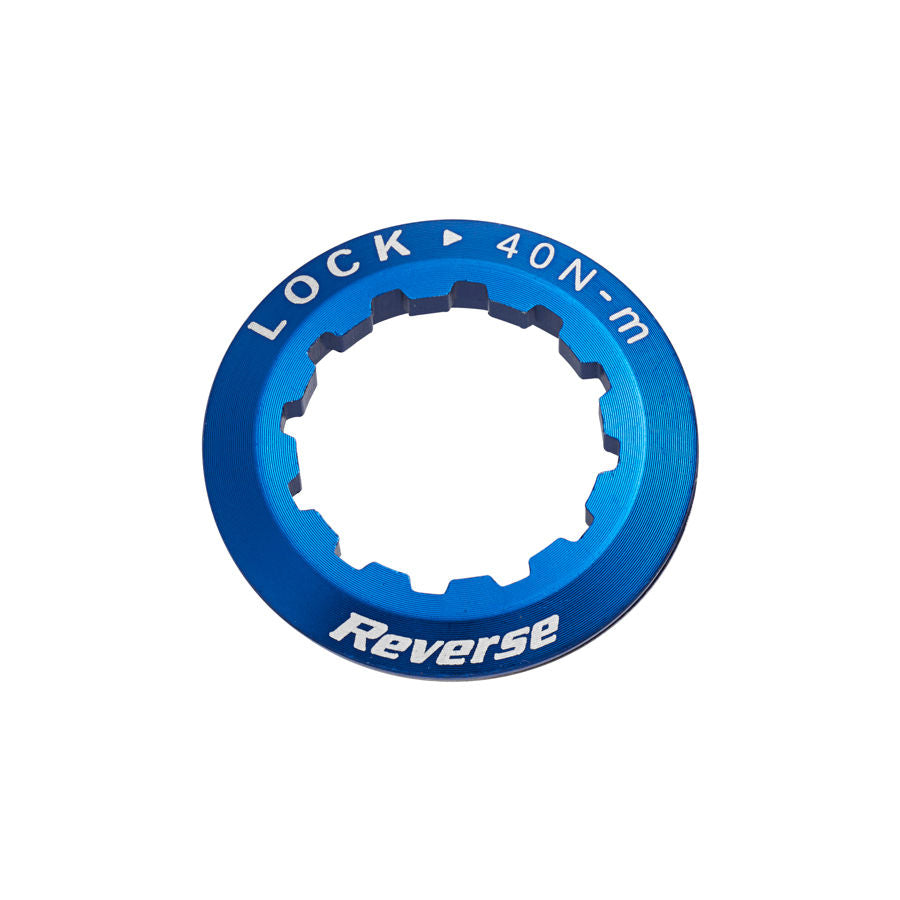 Reverse Cassette lockring blauw