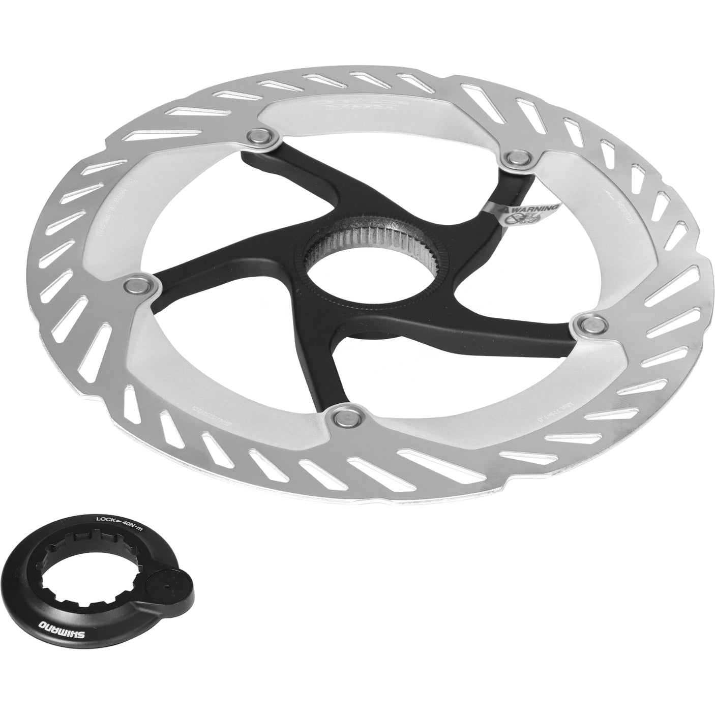 Shimano remschijf RT-CL800 Centerlock sluitring met magneet, 203mm