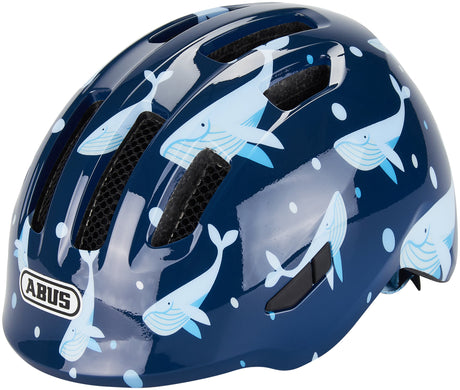 ABUS Smiley 3.0 Helm Kids blauwe vinvis