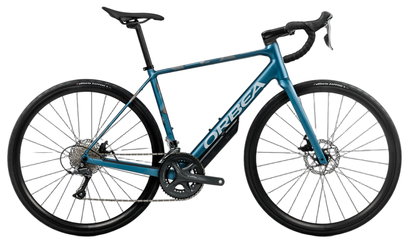 Orbea AVANT H60 Leisteblauw Mat - Halo Zilver Glans (2025)
