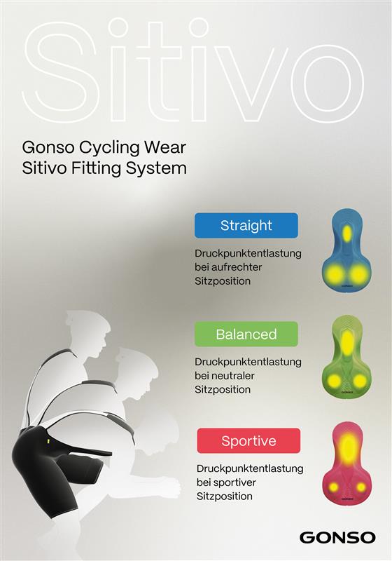 Gonso Sitivo Tight Dames Zwart / Skydiver