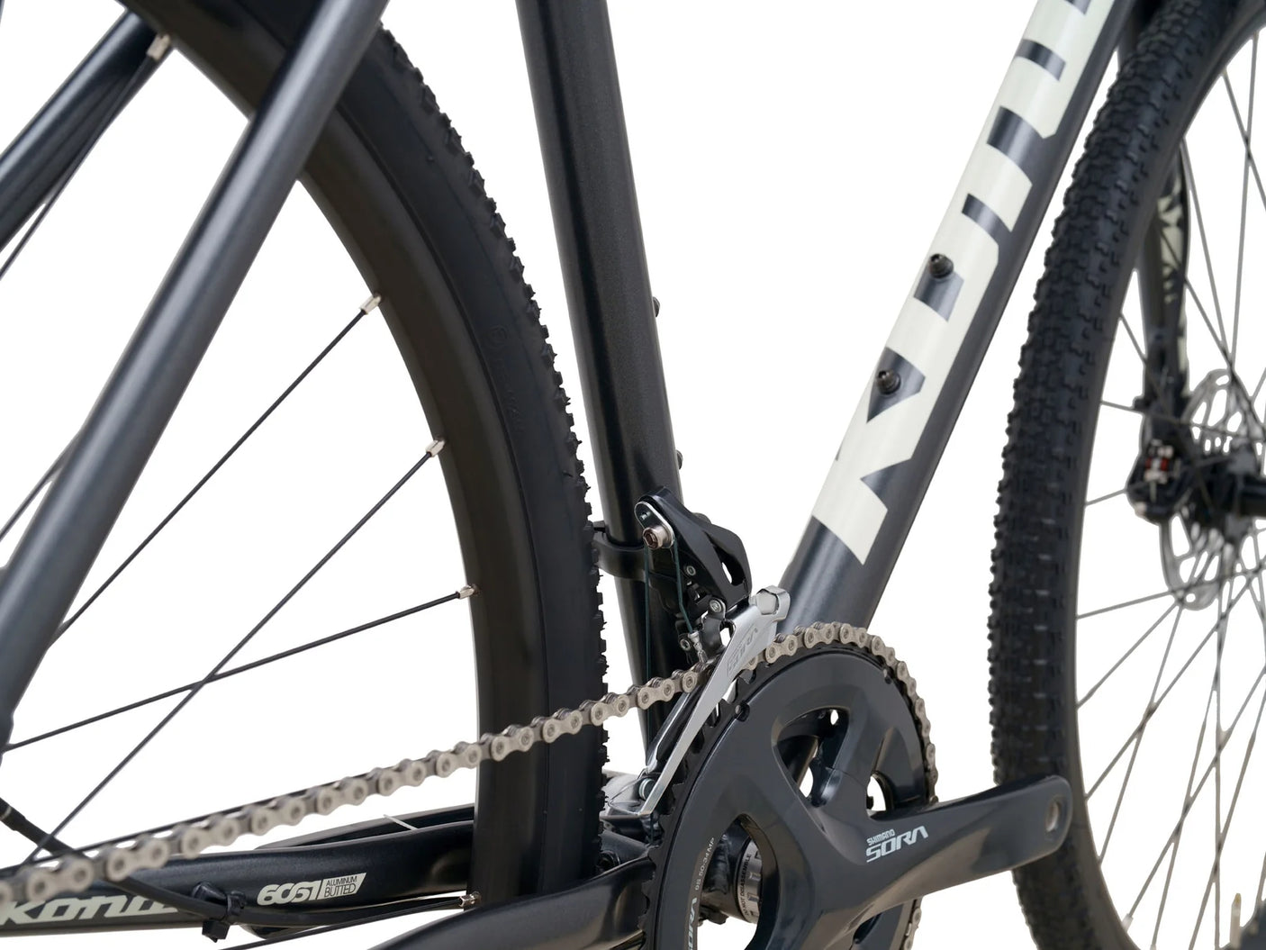 Kona 36e Rove AL/DL Zwart w/Shimano Sora & Tektro Black (2025)