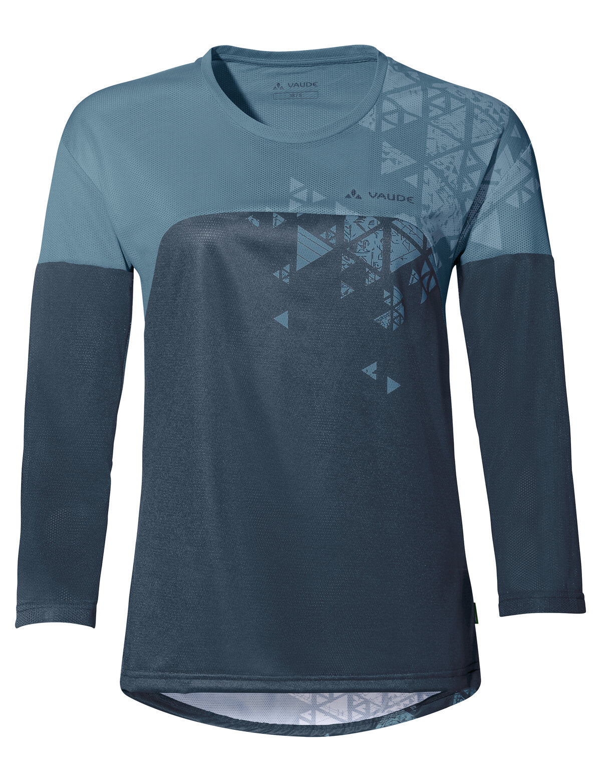VAUDE Moab V Lange mouw T-shirt Dames blauw