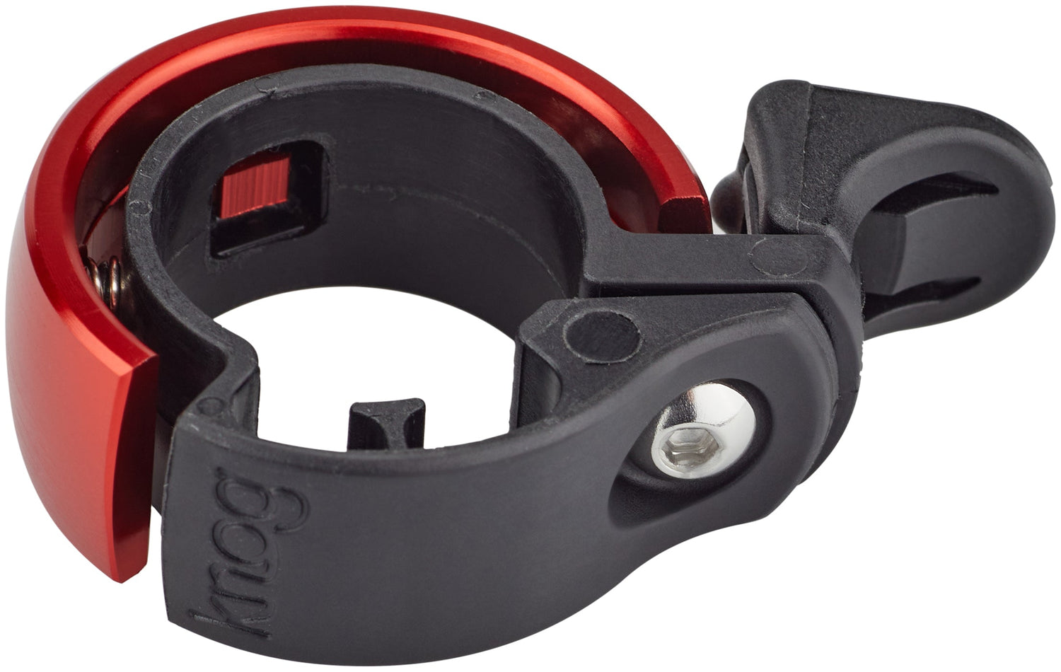 Knog Oi Classic fietsbellen zwart/rood