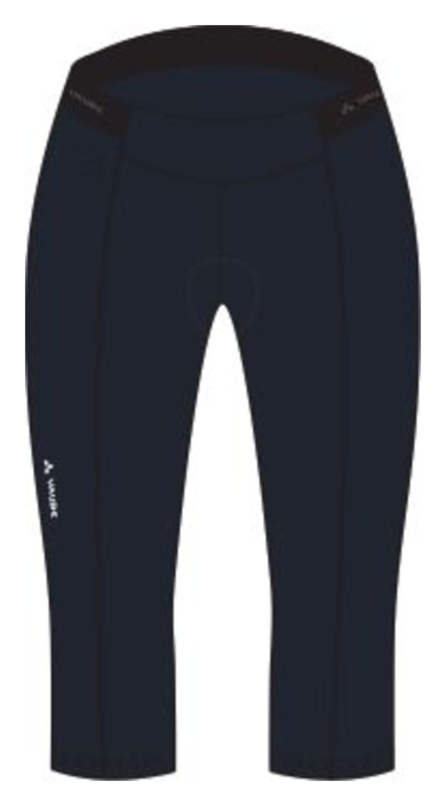 VAUDE Posta 3/4 Tights Dames zwart