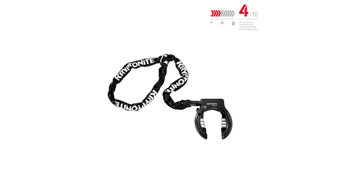 Kryptonite frameslot 512 met ketting